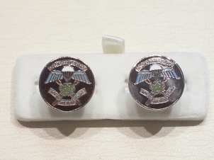 Special Boat Service (SBS) enamelled cufflinks - Click Image to Close